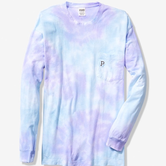 NEW Victoria's Secret PINK Campus Tee S ~ DE8 - Picture 2 of 6